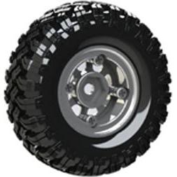 Amewi Set di ruote complete per Crawler 1:24