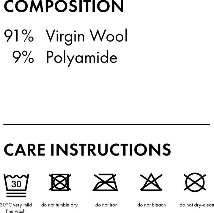 Nutritional values and ingredients Falke Bristol Pure SO (Single pack, 45 - 46)