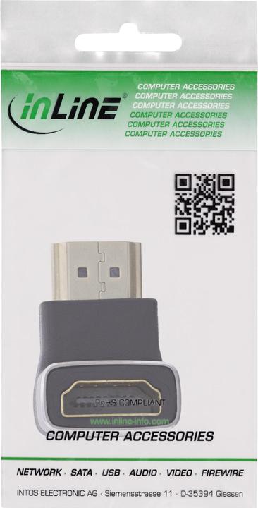 Produktbild InLine HDMI Adapter (HDMI, 30 cm)