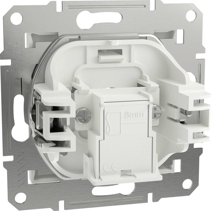 Produktbild Schneider Electric TV-Durchgangsdose Asfora Weiss (RAL 9003) EPH3270321D