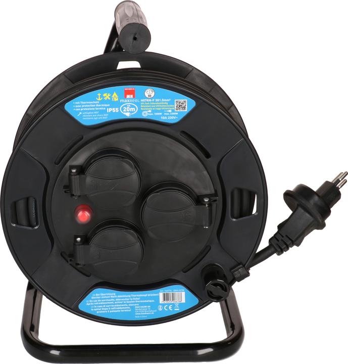 Image du produit Max Hauri maxReeL 3x type 13, IP55 (20 m, 1.50 mm²² mm)
