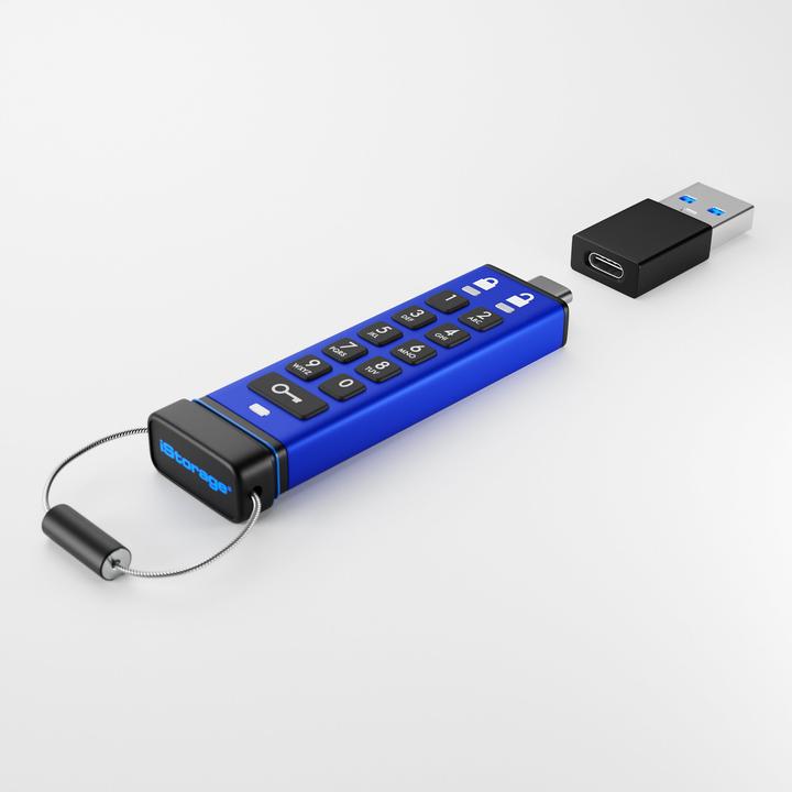 Produktbild iStorage datAshur PRO+ Type C (128 GB, USB-C)
