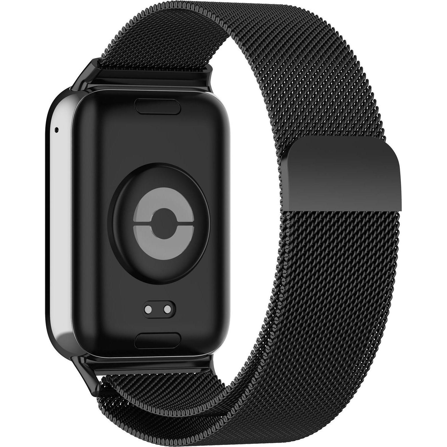 Thumbnail - Strap-it Milanaise Armband, Uhrenarmband, Schwarz