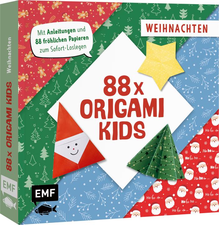 88 x Origami Kids – Weihnachten (German, Thade Precht, 2023)