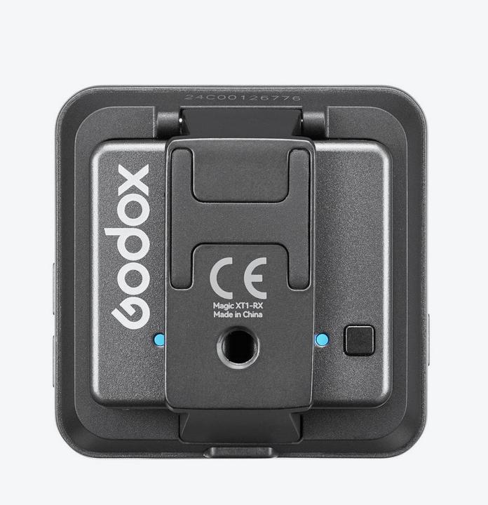 Actual product image Godox 2,4 GHz Zweikanal-Drahtlosmikrofonsystem mit Kugelcharakteristik