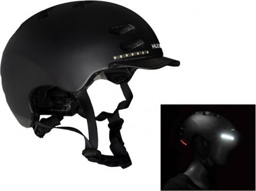 Actual product image Hudora Skater helmet LED, size M (55 - 58 cm)