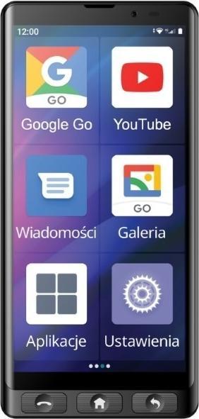 Image du produit Maxcom Smartphone pour seniors MS601 4G (32 Go, étui transparent, 4G)