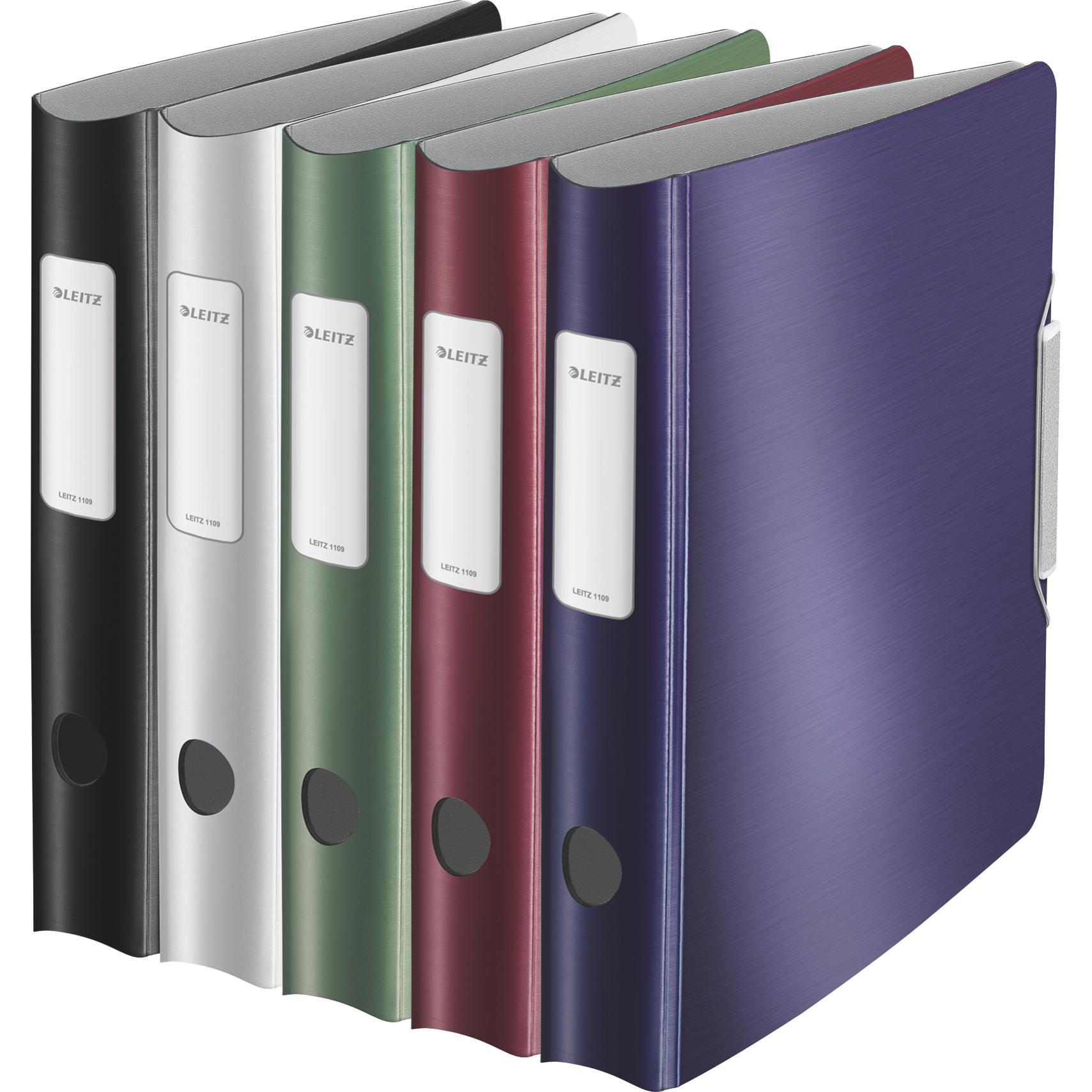 Leitz, Ordner, Ordner Style 60mm assortiert (A4, 60 mm, 1 x)