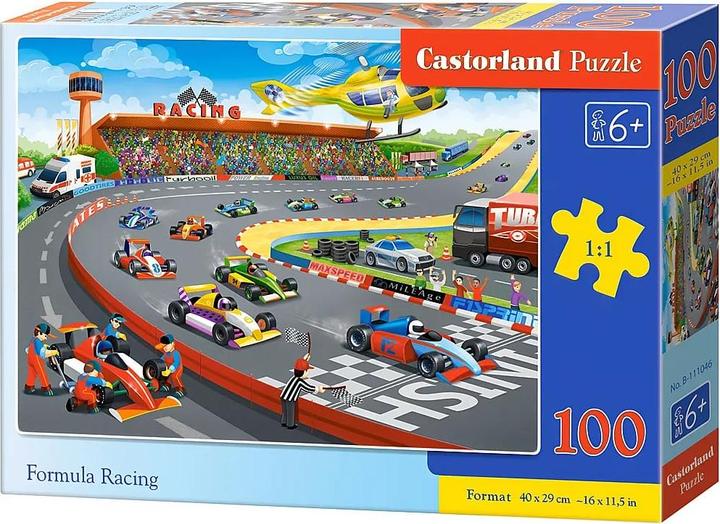 Immagine prodotto Castorland Formula Racing, Puzzle 100 pezzi (100 pezzi)