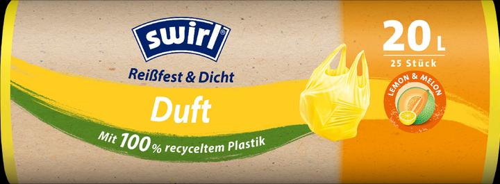 Image du produit Swirl Sacs poubelle parfumés (25 x, 20 l)