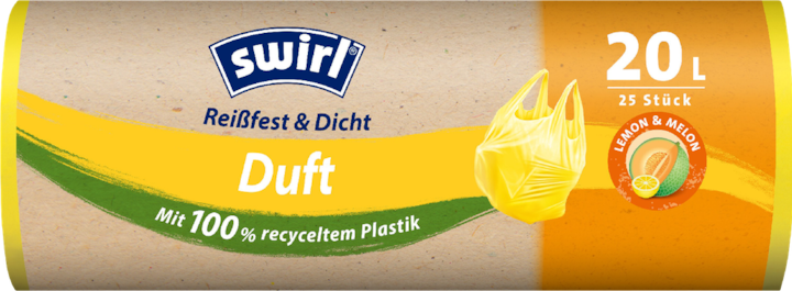 Produktbild Swirl Duft-Müllbeutel (25 x, 20 l)