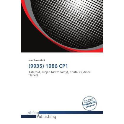 (9935) 1986 CP1, Fachbücher