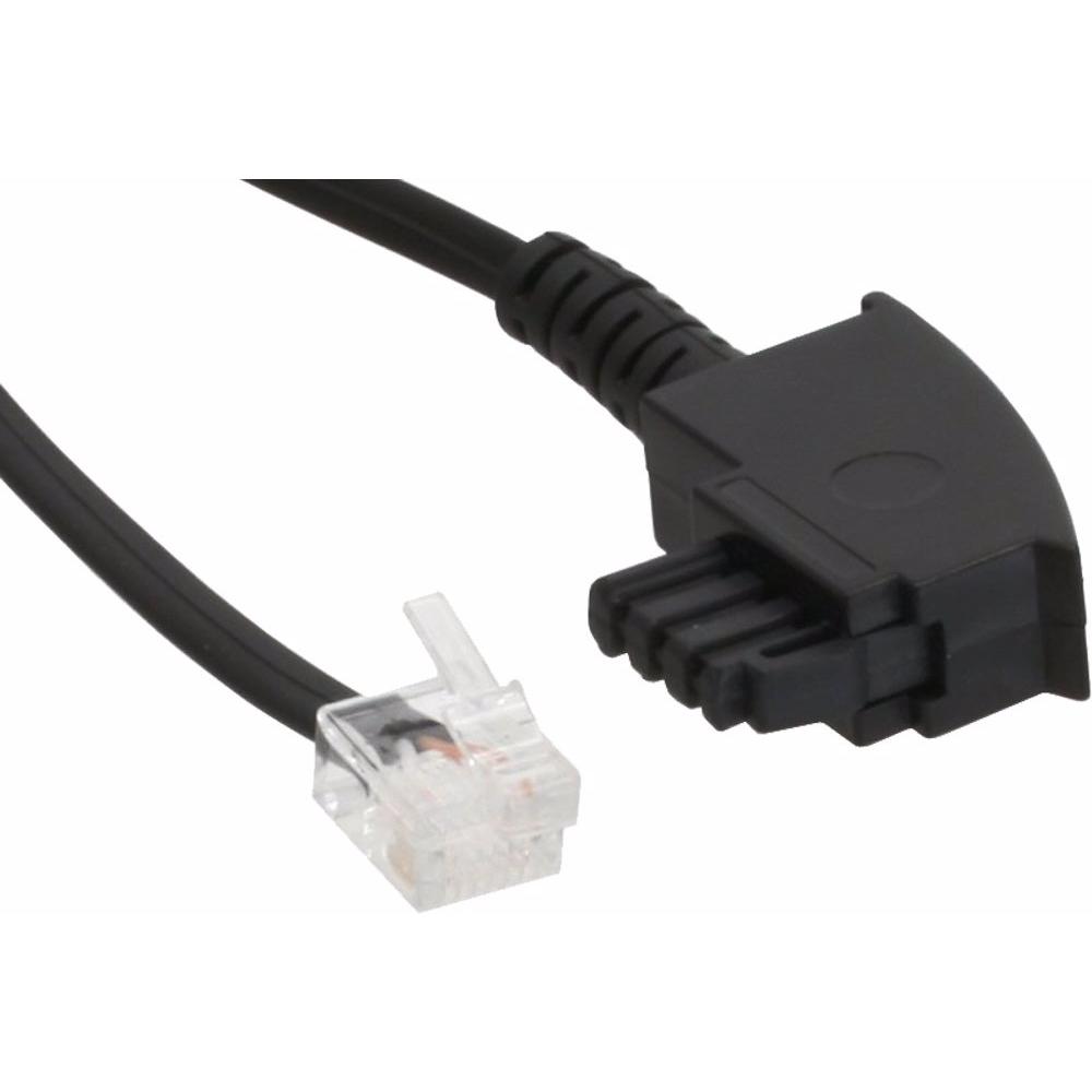 InLine TAE-F Kabel für DSL Splitter, Telefon Zubehör