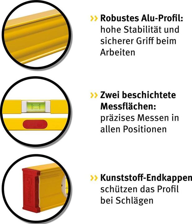 Produktbild Stabila Wasserwaagen Pro Set 80 ASM (120 cm)