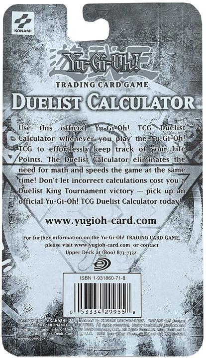 Actual product image Ultra Pro Yu-Gi-Oh! Official Duelist Calculator Konami