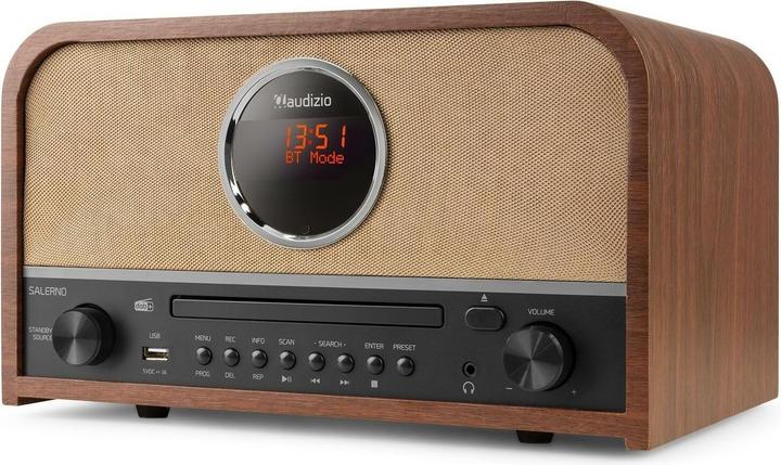 Immagine prodotto Audizio Radio/CD-Player (DAB, FM, Bluetooth)