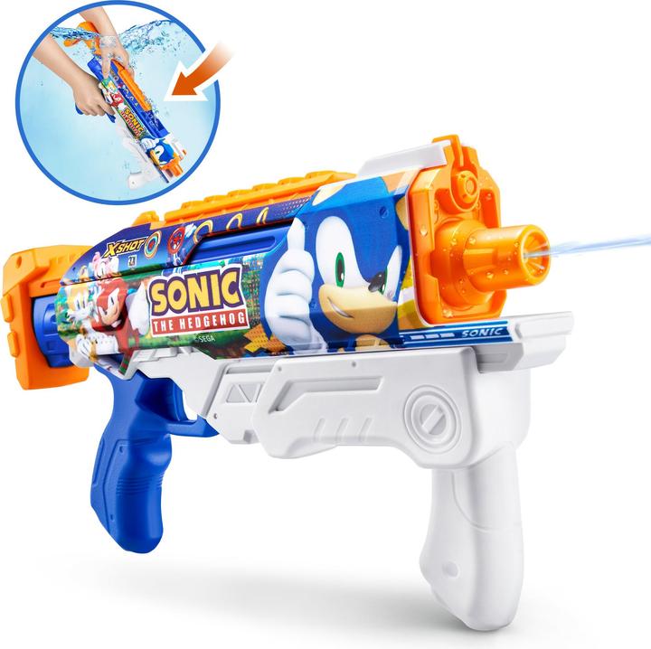 Immagine prodotto Komelon TOYXSHOT GUN WATER SKIN SONIC 118107 (Serbatoio integrato)
