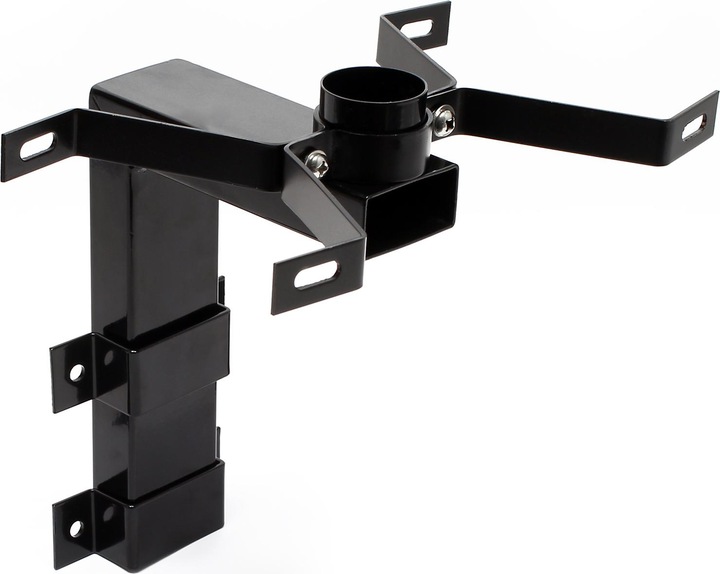 Produktbild Wiltec Set US Mailbox grau 180x220x480mm amerikanischer Briefkasten Halterung