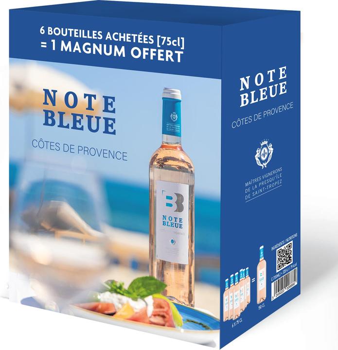 Immagine prodotto Maîtres Vignerons de Saint-Tropez Note Bleue Côtes de Provence AOP (1 x 75 cl, 2024)