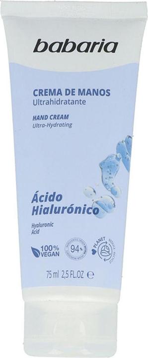 Produktbild Babaria Ultra Hydrating HYALURONIC ACID Hand Cream 75ml (75 ml)