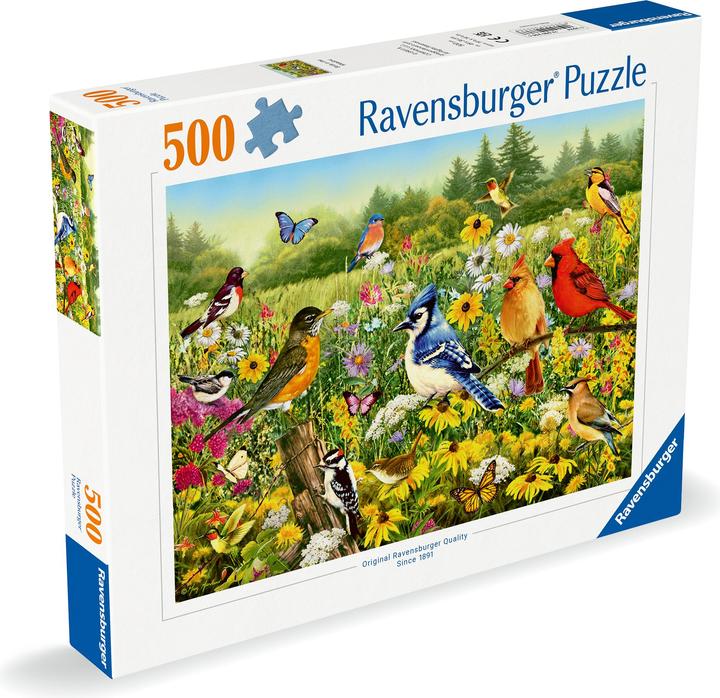 Immagine prodotto Ravensburger Prato degli uccelli (500 pezzi)