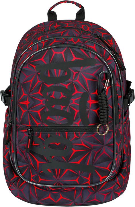 Produktbild Baagl SET 3 - Schulset Core Red Polygon / Rucksack / Federmäppchen / Tasche