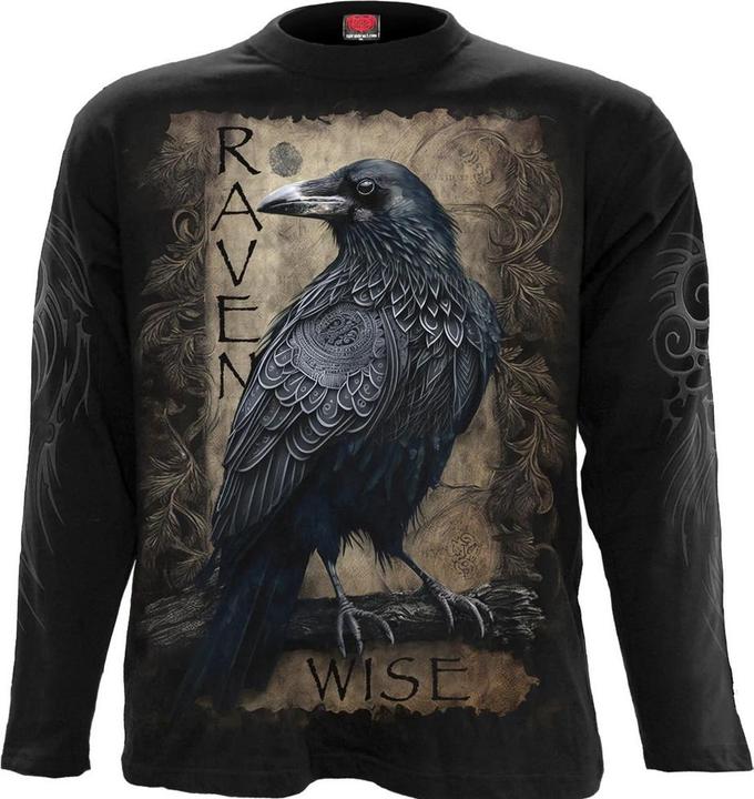 Produktbild Spiral Raven Wise TShirt Langärmlig (M)