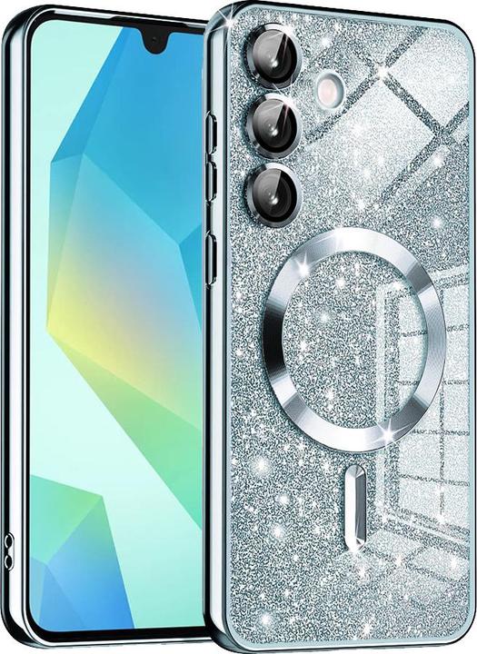 Image du produit Techsuit - Luxury Glitter MagSafe - Samsung Galaxy A16 4G / A16 5G - Light Blue (Samsung Galaxy A16 5G)