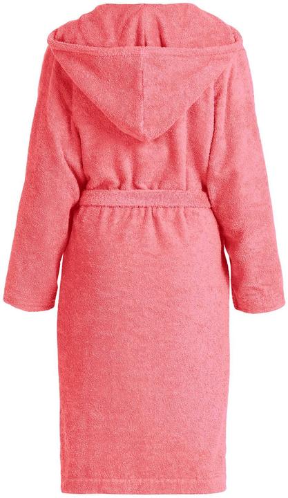 Actual product image Möve Superwuschel Kids &Teens Kapuzenmantel coral (164)