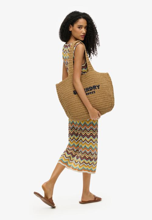 Produktbild Superdry Midi-Strickkleid mit Zickzackmuster (12XL)