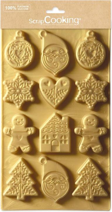 Produktbild ScrapCooking Silikonform Weihnachtsmotive