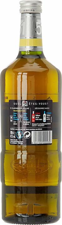Produktbild Pernod Pastis 51 Aperitif (45 %, Frankreich, 1 x 100 cl, Pastis)