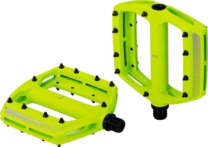 Produktbild BBB Flat Pedal CoolRide neon-gelb