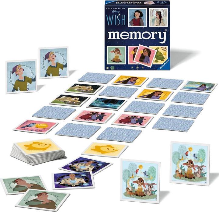 Actual product image Ravensburger memory® Disney Wish - 22595 - The classic memory game for the whole family aged 3+