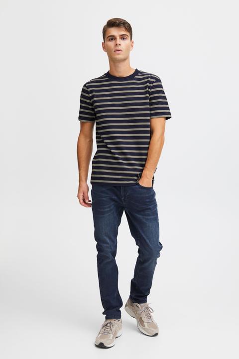 Produktbild Casual Friday CFThor structured striped tee 20505009 (3XL)