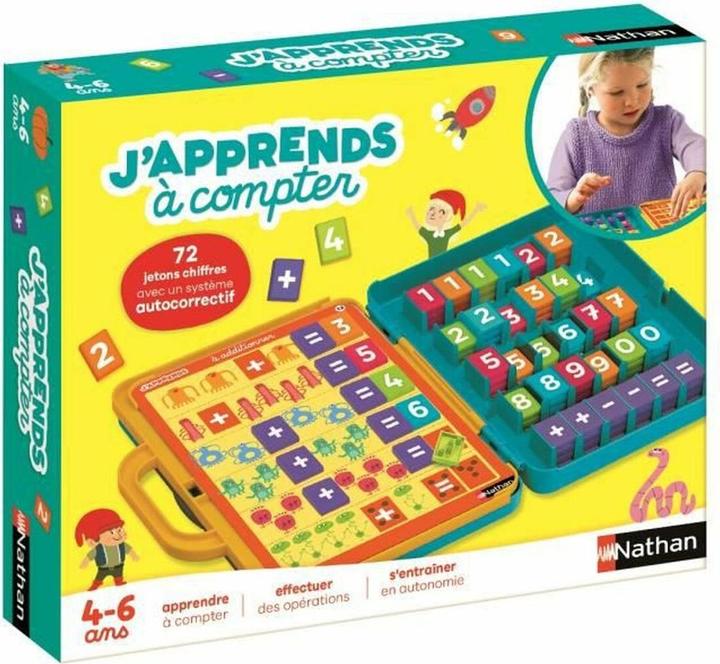 Actual product image Nathan J'apprends A compter (French)