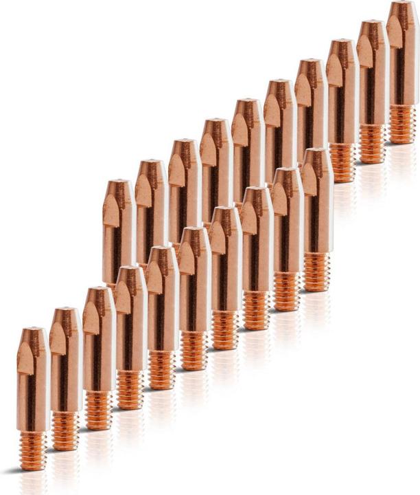 Produktbild Stahlwerk Stromdüsen AK25 MB25 Kontaktdüsen M6x28 0,8 mm MIG MAG Verschleissteile