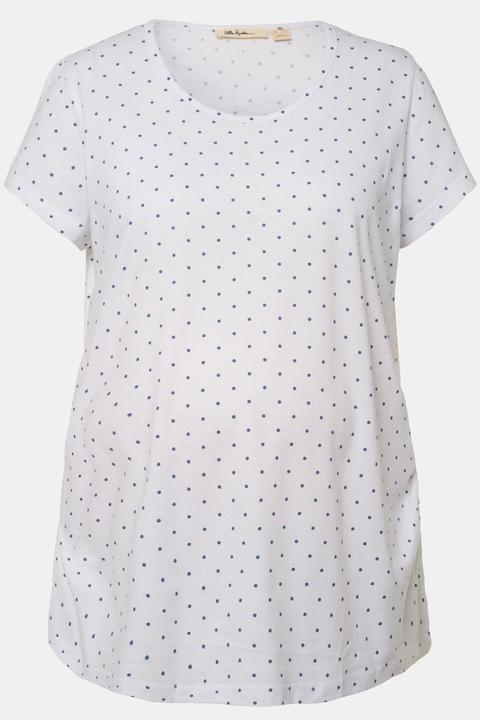 Produktbild Ulla Popken Bellieva-T-Shirts, 2er-Pack, Kurzarm, seitl. Raffung, GOTS (50, 52)