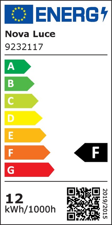 Energy Label Nova Luce Blade (720 lm)
