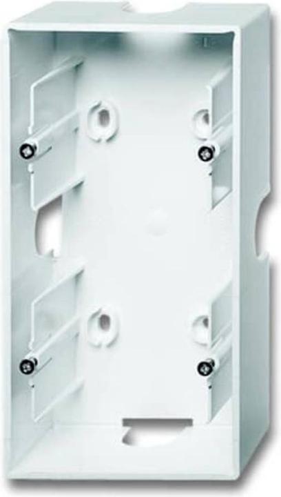 Produktbild Busch-Jaeger future AP Gehäuse 1702-84 2fach davos/ studioweiss
