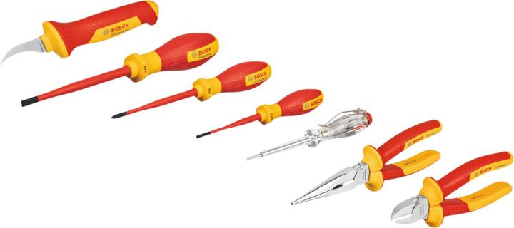 Image du produit Bosch Professional Combo Kit d'outils VDE mixtes, 7 pcs.