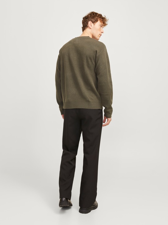 Immagine prodotto Jack & Jones Maglia a tinta unita con collo rotondo Maglia con collo rotondo (S)
