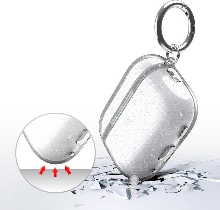 Immagine prodotto Screenguard Apple AirPods Pro 3 Jelly Glitter Case Hülle (Manicotto per cuffie)