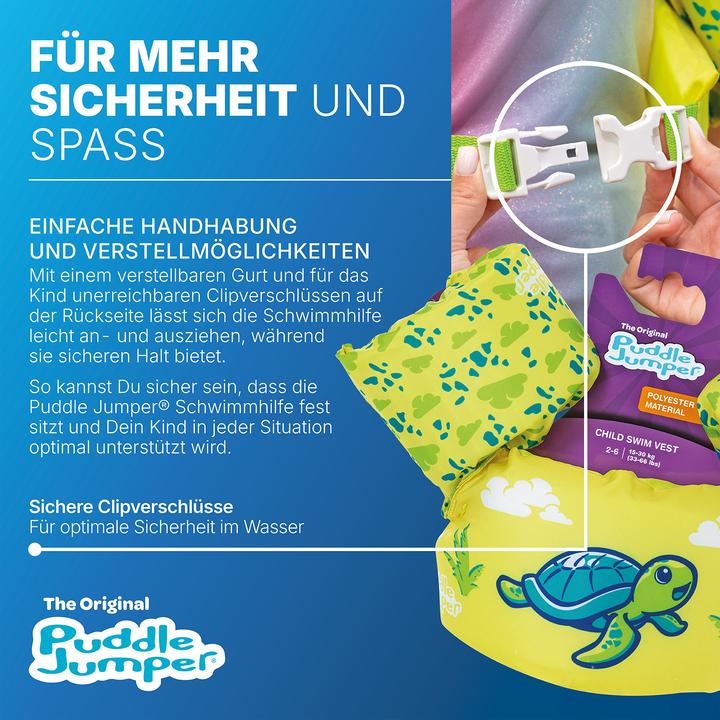 Image du produit Bestway Puddle Jumper Gilet de natation en tissu pour enfants avec brassards