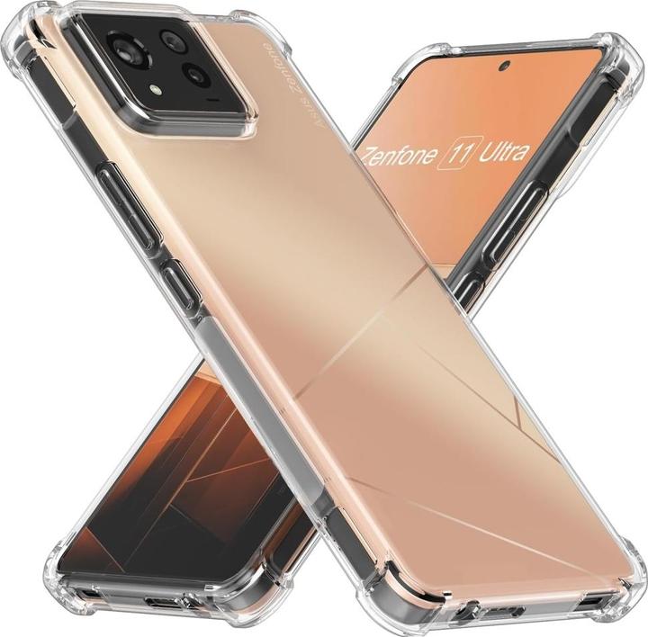 Produktbild Screenguard Asus Zenfone 11 Ultra Hülle Crystal Soft Airbag Bumper (Asus Zenfone 11 Ultra)