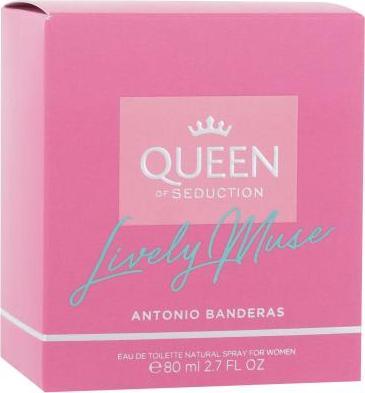 Image du produit Antonio Banderas Reine de la séduction Muse vivante (Eau de toilette, 80 ml)