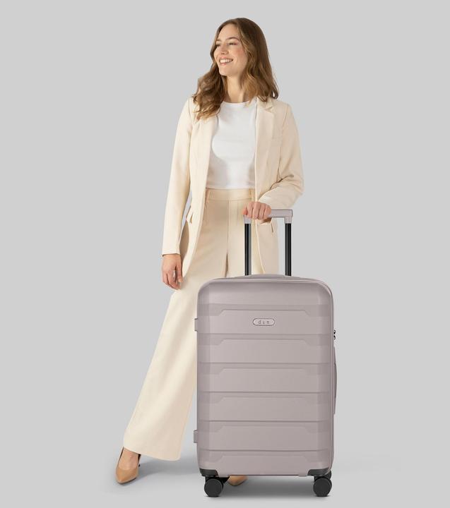 Produktbild D&N South Dakota 4 Rollen Trolley M 66 cm mit Dehnfalte (62 l)