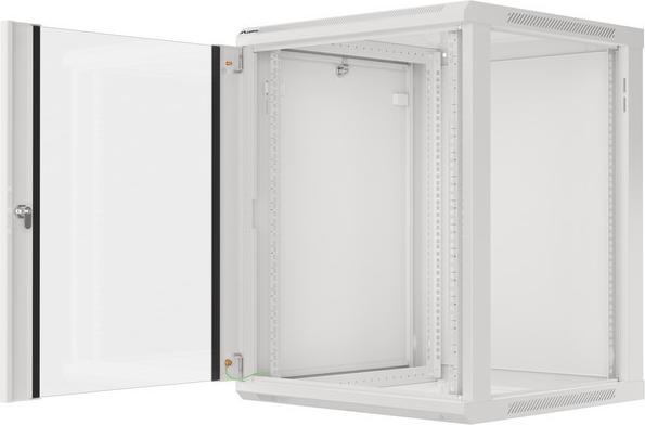 Image du produit Lanberg Rack mural 19 " 15U 600x600mm gris (15 HE, Rack 19 pouces)
