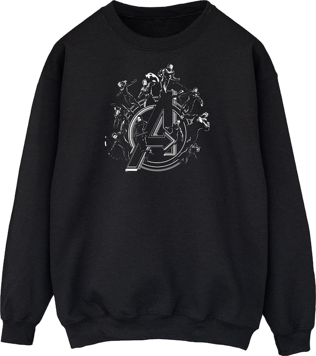 Immagine prodotto Felpa uomo Avengers Endgame Hero Circle in cotone (3XL)