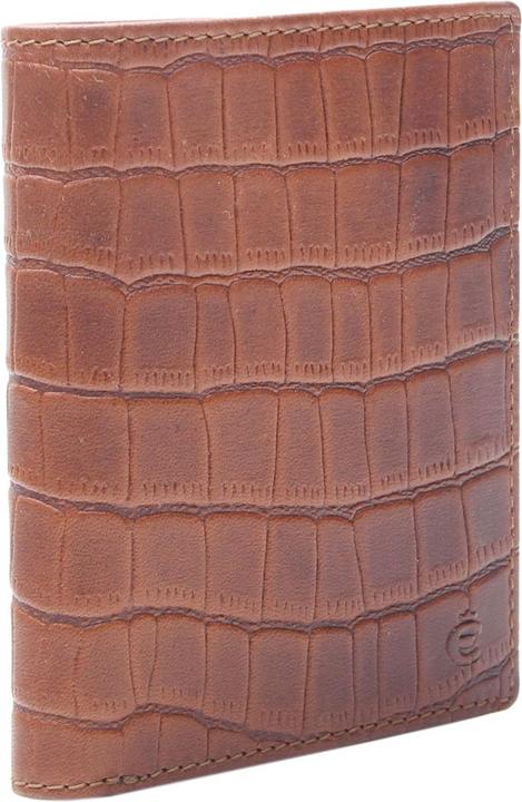 Actual product image Esquire Croco wallet RFID protection leather 9.5 cm